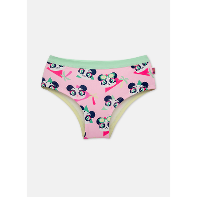 Calcinha Caleçon Algodão Menina Teen Panda Miami