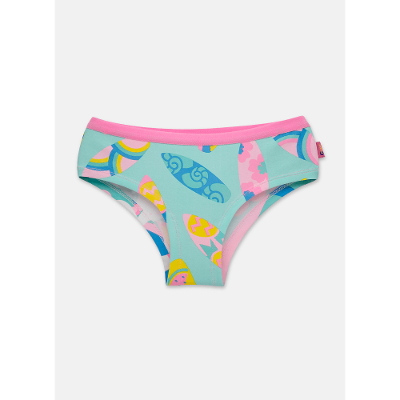 Calcinha Caleçon Algodão Menina Unicórnio Aloha