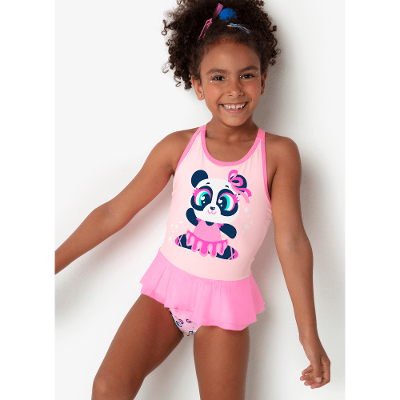 Maiô Menina Panda Ballet