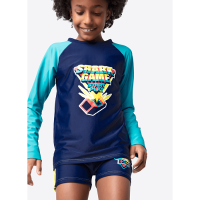 Camiseta Menino Tubarão Games