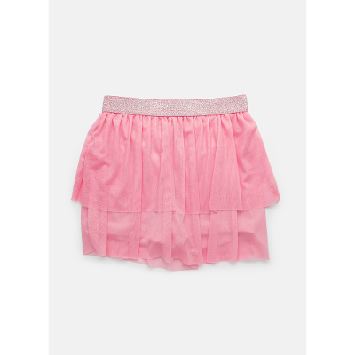 Fantasia Saia Tule Rosa