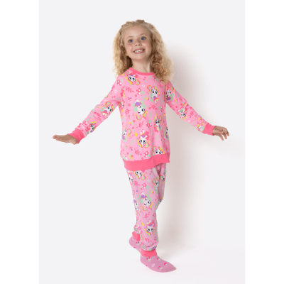 Pijama Manga Longa Menina Unicórnio Encantado