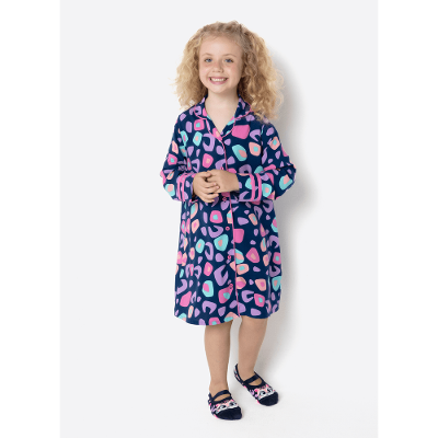 Camisola Manga Longa Viscose Menina Onça