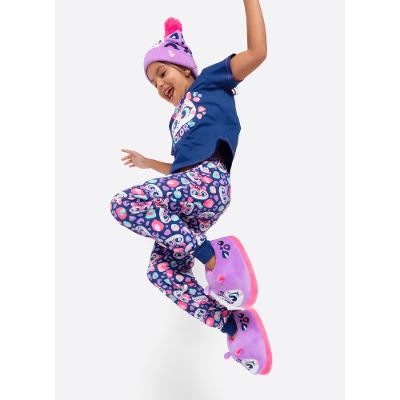 Pijama Manga Curta Viscolycra Menina Onça