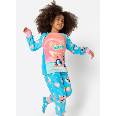 Pijama Manga Longa Soft Menina Raposa Confeiteira