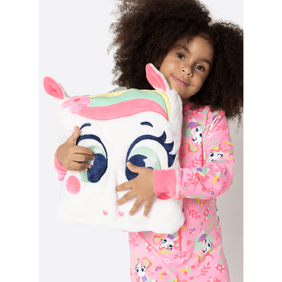 Manta Com Capuz Soft Unicórnio