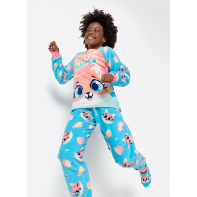 Pijama Manga Longa Soft Menina Teen Raposa Confeiteira