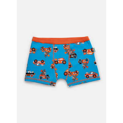 Cueca Boxer Algodão Menino Teen Gorila Racing