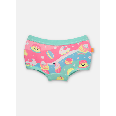 Calcinha BodyShorts Menina Raposa Confeiteira