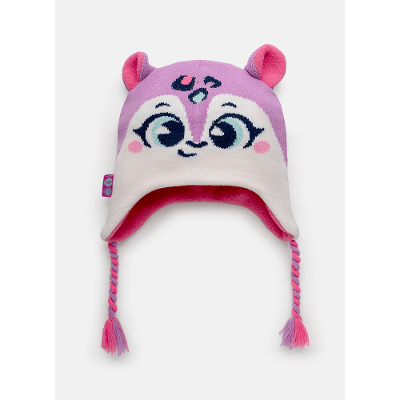 Gorro Bebê Menina Onça