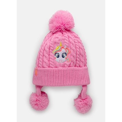 Gorro Bebê Menina Unicórnio Encantado