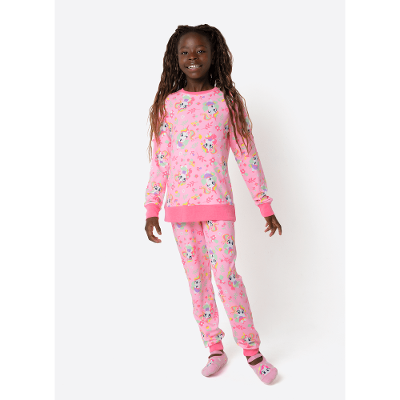 Pijama Manga Longa Viscolycra Menina Teen Unicórnio Encantado