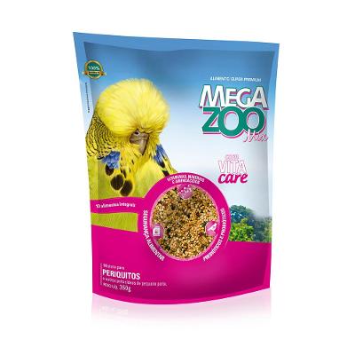 Ração Mix para Periquitos Megazoo - 350 g