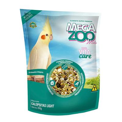 Ração Megazoo Mix para Calopsitas Light - 350 g