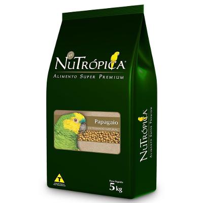 Ração Nutrópica Natural para Papagaios - 5 Kg