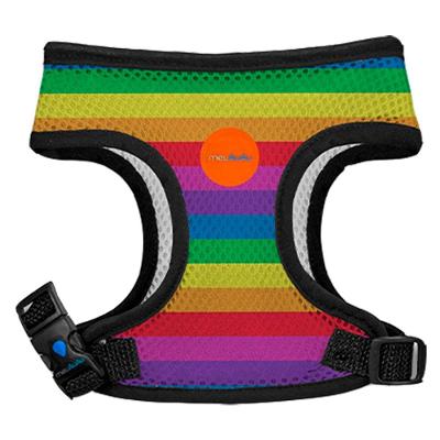 Peitoral Mesh Rainbow para Cães - Tam. M