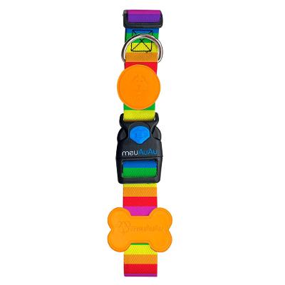 Coleira Rainbow para Cães - Tam. M