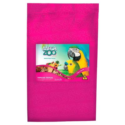 Ração Megazoo Mix Papagaio Tropical  - 6 Kg