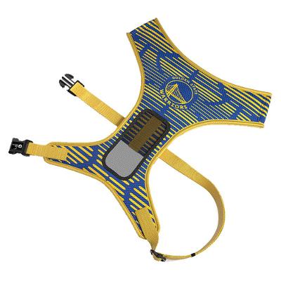 Peitoral Mesh Future Pet NBA Golden State para Cães - Tam. PP