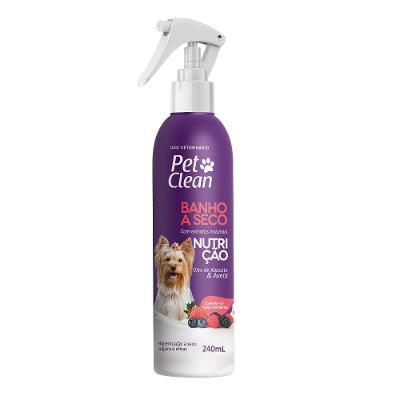 Banho a Seco Pet Clean Nutrição Frutas Vermelhas - 240 mL