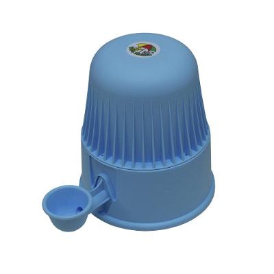 Bebedouro Vida Mansa Light Polipropileno PP Azul Bebê para Raças Pequenas - 2 Litros