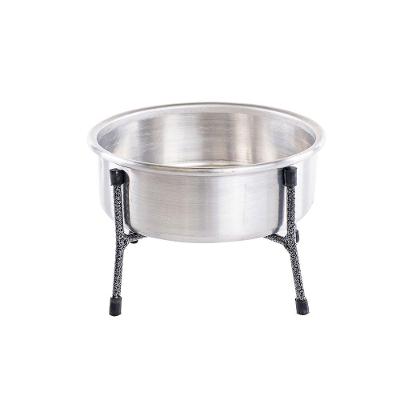Comedouro NF Pet Aramado Simples em Alumínio - Tam. PP