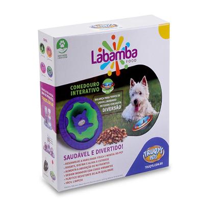 Comedouro Interativo Truqys Pets Labamba Food - Azul
