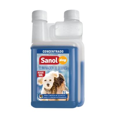 Eliminador de Odores Sanol Dog Concentrado para Ambientes - 1 Litro