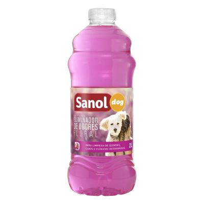 Eliminador de odores Sanol Dog  Floral para Ambientes - 2 Litros