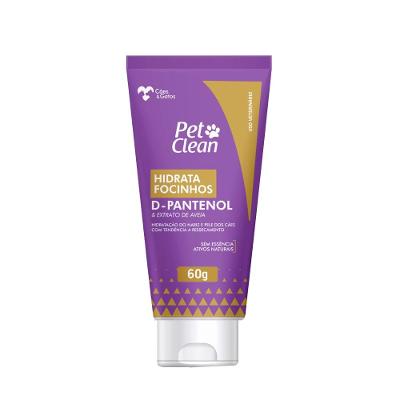 Hidrata Focinhos Pet Clean D-Pantenol e Extrato de Aveia - 60 g