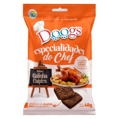 Petisco Doogs Especialidades do Chef Galinha Caipira para Cães - 40 g