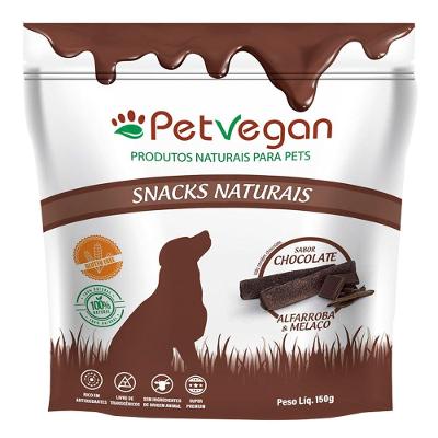 Petisco PetVegan para Cães Adultos Sabor Chocolate - 150g