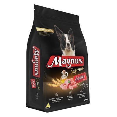 Ração Magnus Supreme Frango e Cereais Cães Adultos - 15 Kg