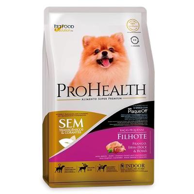 Ração  Seca Pro Health Super Premium Frango Erva-Doce e Romã para Cães Filhotes Porte Pequeno - 1 Kg