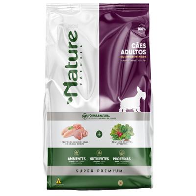 Ração Seca Alinutri Nature Fórmula para Cães Adultos Raças Pequenas e Médias - 2,5 Kg