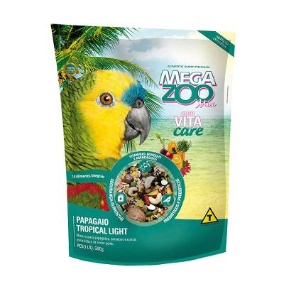 Ração Megazoo Mix para Papagaio Tropical Light - 500 g