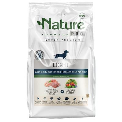 Ração Seca Alinutri Nature Fórmula Pro Light para Cães Adultos Raças Pequenas e Médias - 2,5 Kg