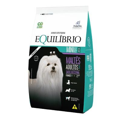 Ração Seca Equilíbrio Maltês Frango para Cães Adultos de Porte Mini - 2,5 Kg