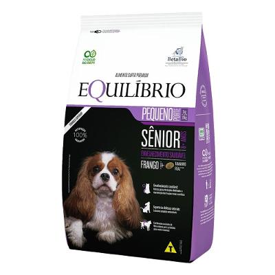Ração Seca Equilíbrio Sênior Frango para Cães Idosos de Porte Pequeno - 7,5 Kg