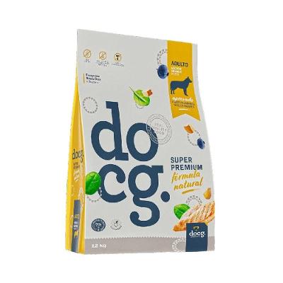 Ração Seca docg. Frango com Batata Doce para Cães Adultos Médio e Grande Porte - 12 Kg