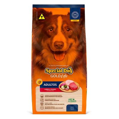 Ração Seca Special Dog Life Carne e Frango com Batata Doce para Cães Adultos - 10,1 Kg