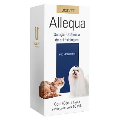Solução Oftálmica UCBVET Allequa para Cães e Gatos - 10 mL