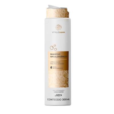Shampoo Mundo Animal Vitallederm Hipoalergênico para Cães e Gatos - 300 mL