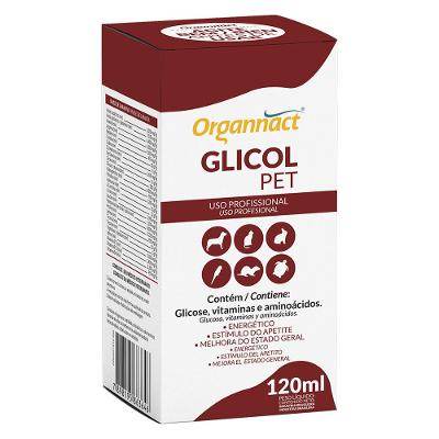 Suplemento Organnact Glicol Pet - 120 mL