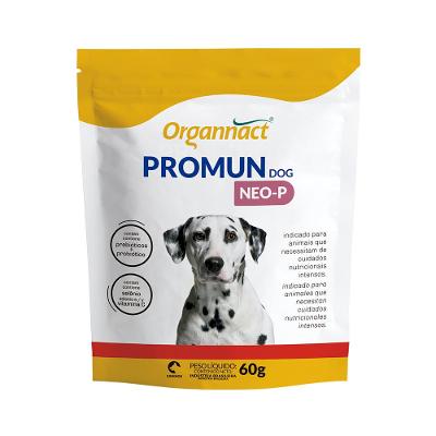 Suplemento Vitamínico Mineral Organnact Promun Dog Neo-P - 60 g