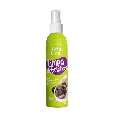 Spray Higiênizador Pet Clean Limpa Dobrinhas - 120 mL