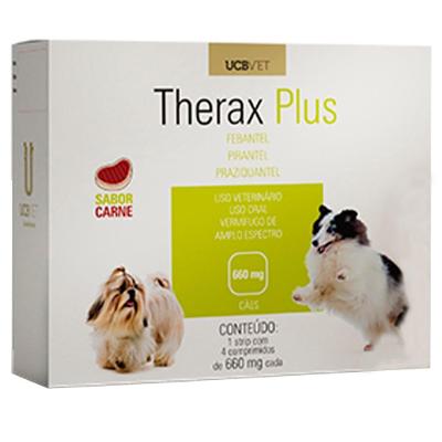 Vermifugo UCBVET Therax Plus para Cães - 660 mg