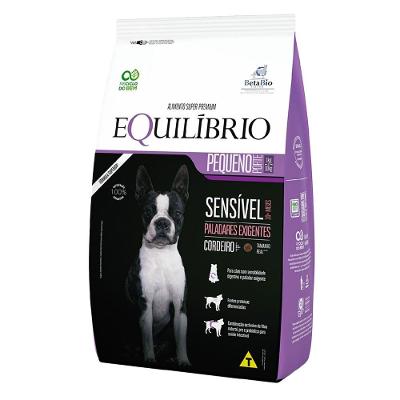 Ração Seca Equilíbrio Sensível Cordeiro para Cães de Porte Pequeno - 7,5 Kg