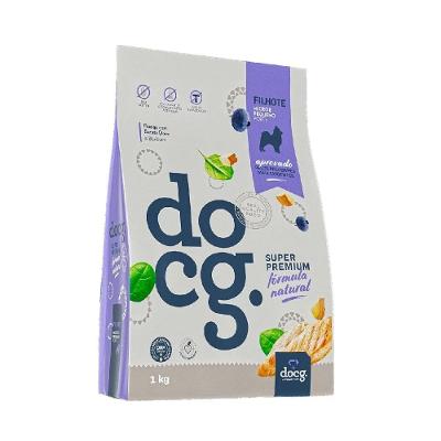 Ração Seca docg. Frango com Batata Doce para Cães Filhotes Micro e Pequeno Porte - 1 Kg