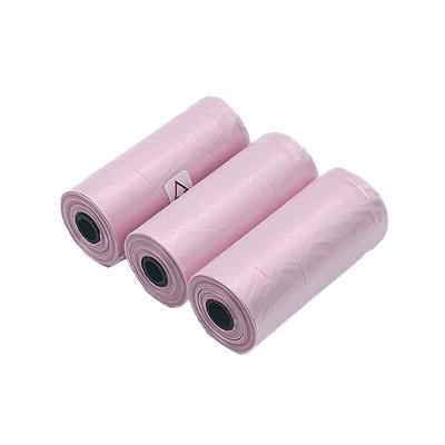 Refil Cata Caca Kroco Rosa Biodegradável - 3 Rolos